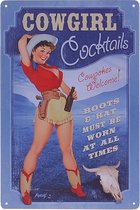 Assiette en métal - Cowgirl Cocktails