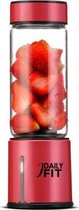 Portable Blender Deluxe X - Rood - 450 ML - Mix & Go - USB Oplaadbaar - Mini Blender - Ice Crush Functie