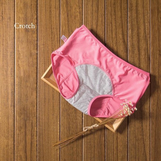 WiseGoods Menstruatie Ondergoed - Hoge Taille Onderbroek - Wasbaar - Incontinentie Vrouw - Period Underwear - M/L - 3 stuks - WiseGoods