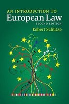 Boek cover An Introduction to European Law van Robert Schütze