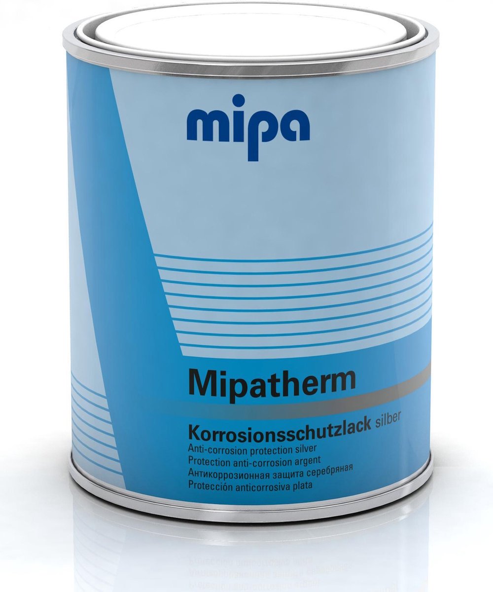 MIPA MipaTherm Hittebestendige lak 800ºC 750ml ZILVER