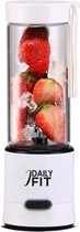 Portable Blender Deluxe - Wit - 450 ML - Mix & Go - USB Oplaadbaar - Mini Blender - Ice Crush Functie