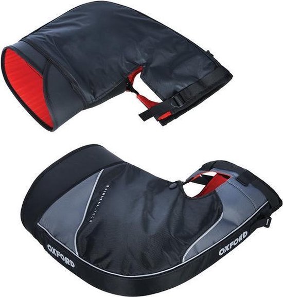 Warme waterdichte Oxford handmoffen OX395 voor motor en scooter, winddicht, duurzaam, reflecterend