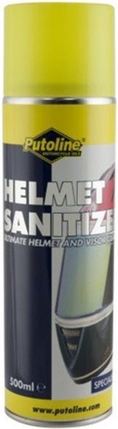 Putoline Helmet Sanitizer | Motor / Scooter helm reiniger | Reinigt en neutraliseert onaangename geuren in de helmbekleding |