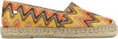 Fred de la Bretoniere Espadrilles Dames / Instapper / Damesschoenen - Canvas   - 152010164 - Oranje - maat 39