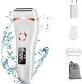 3-in-1 Draadloze Ladyshave Voor Vrouwen - Nat En Droog Scheren- Adapter-Draagzakje