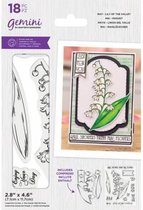 Gemini - Clearstamp&Snijmallen set - May - Lily of the Valley