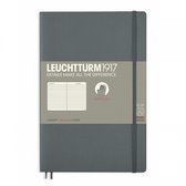 Leuchtturm notitieboek softcover 19x12.5 cm lijn antraciet