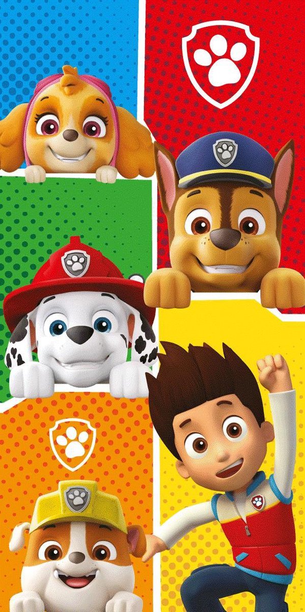 Strand badhanddoek Paw Patrol