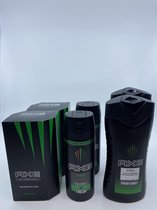 Axe Africa - Douchegel (2 x 250 ml) en Deodorant (2 x 150 ml) en Aftershave (2 x 100 ml)