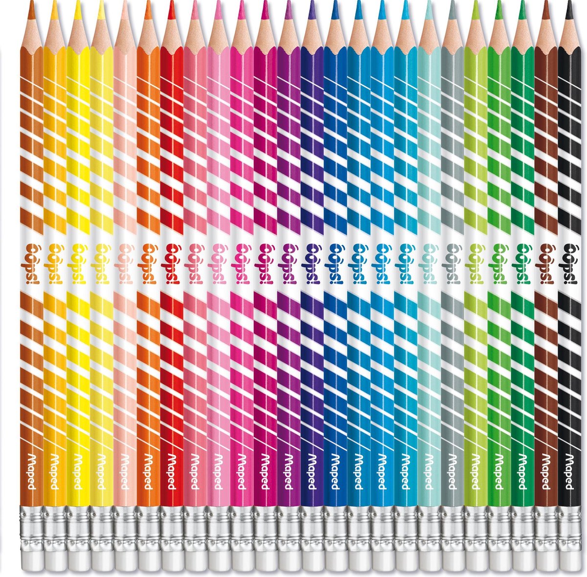 Crayons de couleur Maped COLOR'PEPS OOPS - effaçables - en boîte
