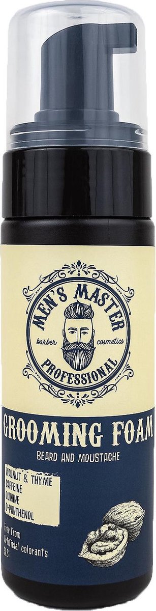 Men's Master Grooming Beard Foam - Vitaliserende en Verzorgende Baardschuim - 150ML