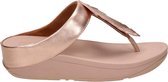 Fitflop™ Vrouwen Leren    Slippers /   - Fino Feather - Roze - Maat 38