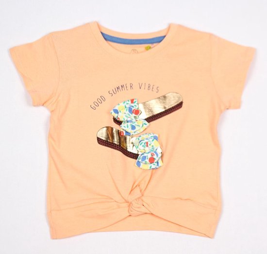 Lemon Beret t-shirt meisjes - roze - 147796 - maat 116/122