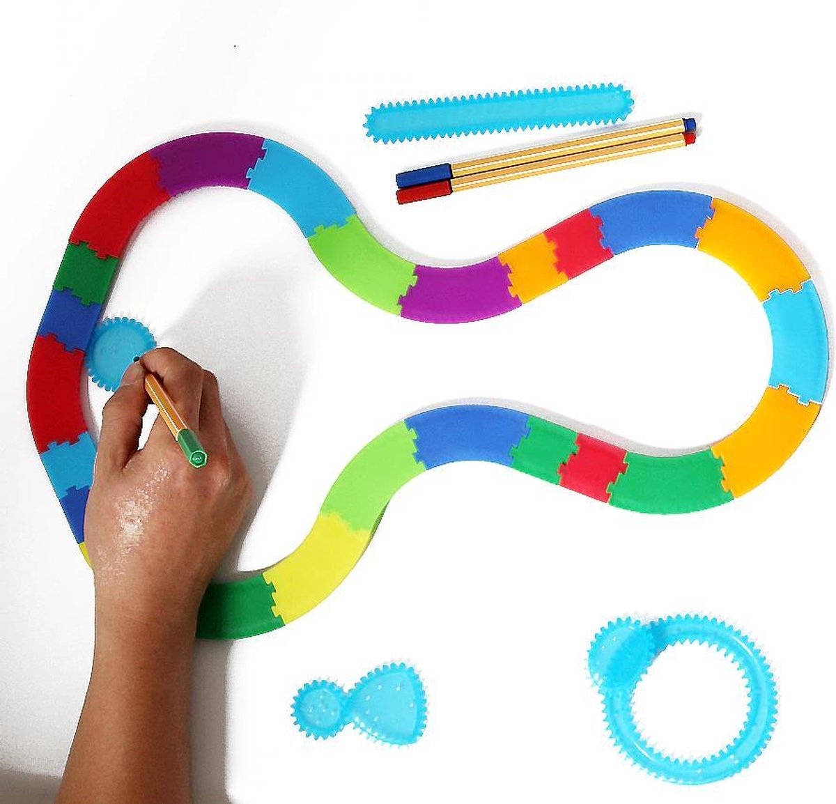 spirograph - maak je de mooiste tekeningen met geometrische vormen