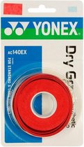 Yonex Dry Grap 3 Pack Overgrip Rouge