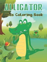 Alligator Kids Coloring Book