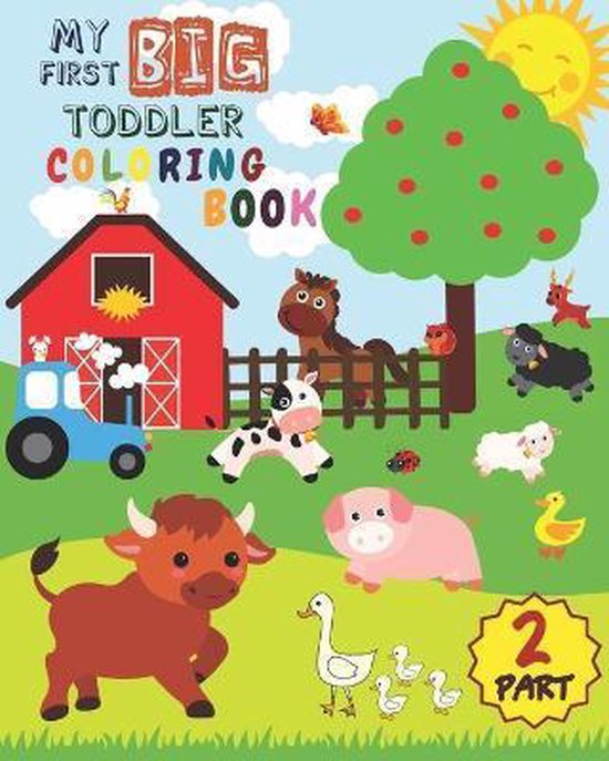 My First Big Toddler Coloring Book - PART 2