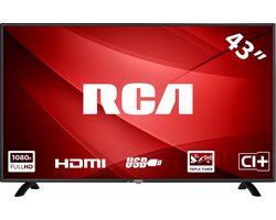 RCA RB43F3 43 inch Full HD LED TV with (DVB-C, DVB-T2), HDMI and USB connection
