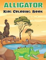 Alligator Kids Coloring Book