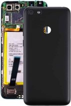 Batterij-achterklep met cameralensafdekking voor Lenovo A5 (zwart)