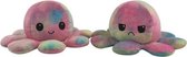 Mood Octopus - Tie Dye- pastel kleuren - octopus knuffel - pluche - speelgoed knuffel