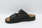 Hartjes Heren slipper zwart (Maat - 46, Kleur - Zwart)