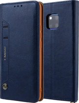 Voor Huawei Mate 20 Pro CMai2 Kaka-serie Litchi Texture Horizontale flip lederen tas met houder en kaartsleuven (blauw)