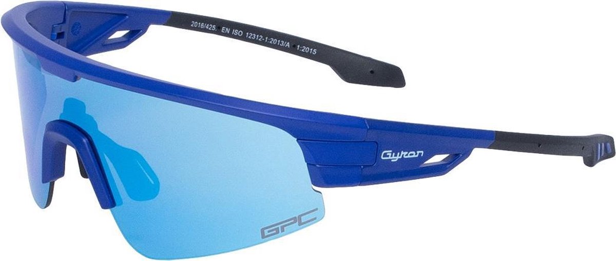 Gyron Sportbril Typhoon black/blue polarized