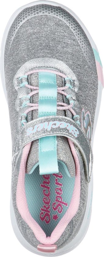 Skechers Sneakers - Maat 34 - Meisjes - zilver/wit/roze | Bestel nu!