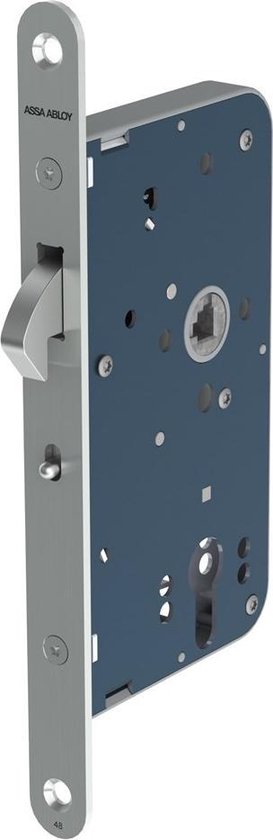 ASSA ABLOY Schuifdeurslot WC Haakschoot 2488 17T DM 60 WC 72 assa-abloy-schuifdeurslot-wc-haakschoot-2488-17t-dm-60-wc-72