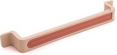 2 STUKS Handdoekenrek Badkamerrek Opvouwbare Activiteit Roterende Handdoekstang (Roze)