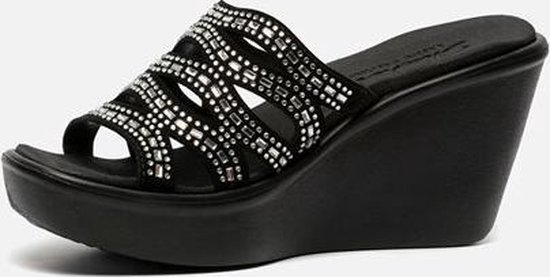 Skechers Rumble Up Funny Business sandalen zwart - Maat 40 | bol.com