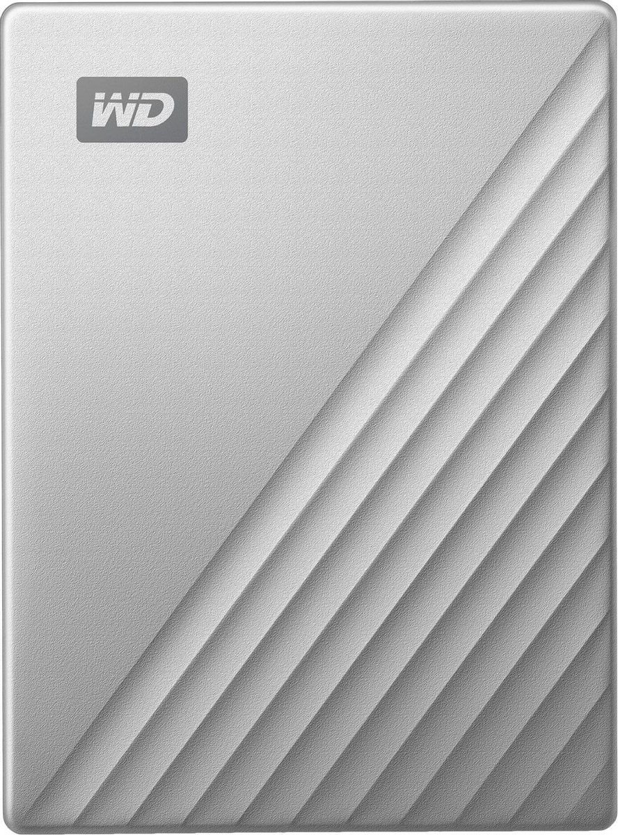 WD My Passport Ultra 1 TB Externe harde schijf (2.5 inch) USB-C Zilver WDBC3C0010BSL-WESN