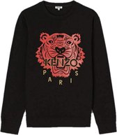 Kenzo Sweater Tiger Zwart Maat: XL