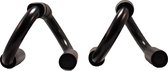 ScSports Push up bars - opdruksteunen - S vorm - Zwart