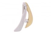 Verlinden Gold Collection - 14 krt bicolor gouden hanger - met zirkonia