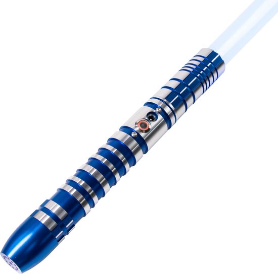 Unique Lightsaber - RGB 11 Kleuren en Geluid - Lightsaber - Lichtzwaard - Laser Zwaard - Aluminium Handvat - 114 CM - Lichtblauw