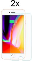 iPhone 7/8 Screenprotector - Beschermglas iPhone SE 2020 Screen Protector Glas -  iPhone 6/6s screenprotector - 2 stuks