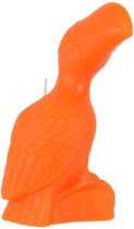 Fisura Kaars Toekan 11 X 17,5 Cm Wax Oranje
