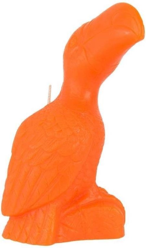 Fisura Bougie Toucan 11 X 17,5 Cm Cire Oranje