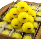 Hockeyballen Broni - geel -  clubs - 120 stuks