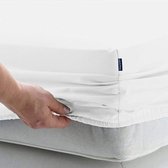 Sleepwise Soft Wonder-Edition drap-housse 180-200 x 200 cm microfibre - blanc