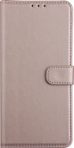 Rose Gold hoesje Samsung Galaxy A12 - Book Case