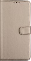 Goud hoesje Samsung Galaxy A42 - Book Case