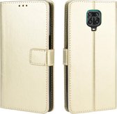 Voor Xiaomi Redmi Note 9 Pro / Note 9s / Note 9 Pro Max Retro Crazy Horse Texture Horizontaal Flip PU lederen tas met houder & kaartsleuven & fotolijst (goud)