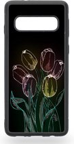 Neon tulips Telefoonhoesje - Samsung Galaxy S10