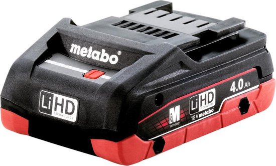 Metabo ME1840 18V LiHD accu - 4AH