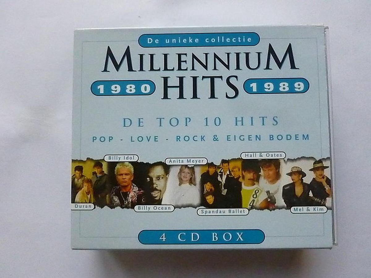 Millennium Hits 1980 - 1989 (4 CD Box)