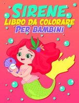 Sirene Libro Da Colorare Per Bambini